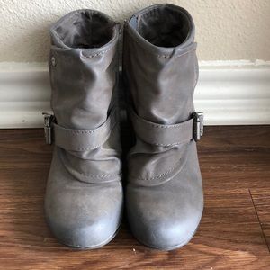 Gray Booties
